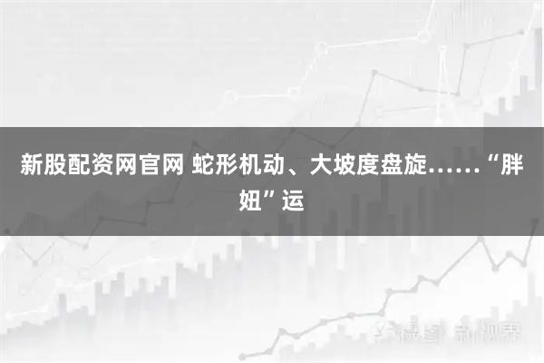 新股配资网官网 蛇形机动、大坡度盘旋……“胖妞”运